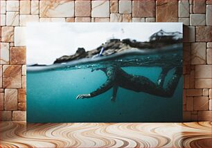 Πίνακας, Underwater Snorkeling Υποβρύχια κολύμβηση με αναπνευστήρα