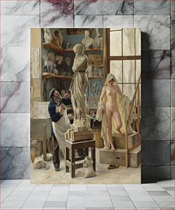 Πίνακας, Une Restauration (A Restoration), oil painting by Edouard Dantan, 1891