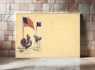 Πίνακας, Union patriotic cover