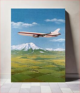 Πίνακας, United Airlines DC-10 Poster (2015) illustrated by San Diego Air and Space Museum Archive