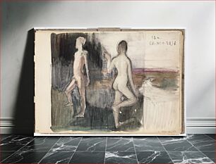 Πίνακας, (unknown), 1894 - 1897part of a sketchbook, Eero Järnefelt