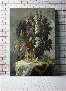 Πίνακας, Untitled (floral still life), Edward Mitchell Bannister