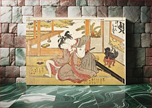 Πίνακας, Untitled picture from an erotic album by Isoda Koryūsai