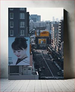 Πίνακας, Urban Street View with Billboards Urban Street View με διαφημιστικές πινακίδες