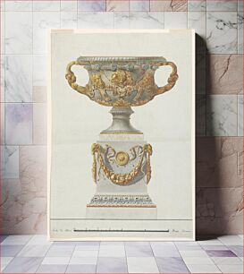 Πίνακας, Urn Design, after the Warwick Vase, Luigi Righetti