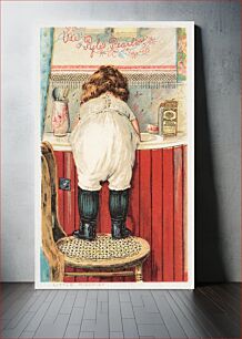Πίνακας, Use Pyle's Pearline - Little Mischief (1870–1900) by James Pyle