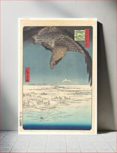 Πίνακας, Utagawa Hiroshige (1797 – 1858) Jumantsubo Plain at Fukagawa