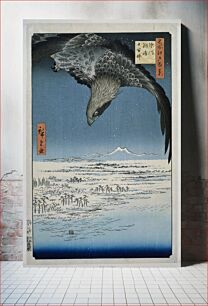 Πίνακας, Utagawa Hiroshige (1857) Fukagawa Susaki and Jümantsubo