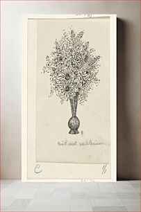 Πίνακας, Vaas met bloemen (ca. 1891–1941) by Leo Gestel