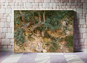 Πίνακας, Valdemosa, Majorca: Thistles and Herbage on a Hillside (1908) by John Singer Sargent