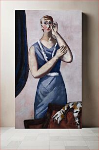 Πίνακας, Valentine Tessier (1929–30) in high resolution by Max Beckmann