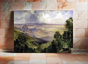 Πίνακας, Valley of Cuernavaca, Thomas Moran
