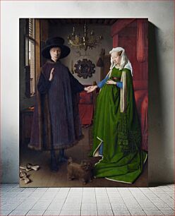 Πίνακας, Van Eyck - Arnolfini Portrait
