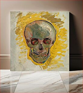 Πίνακας, Van Gogh's Skull (1887) expressionism painting