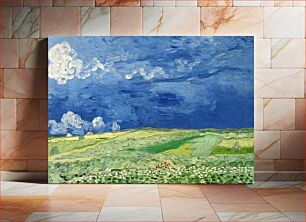 Πίνακας, Van Gogh's Wheatfield under Thunderclouds (1890)