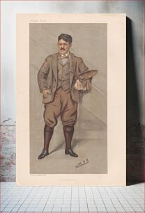 Πίνακας, Vanity Fair - Artists. 'Fairford Abbey'. Mr. Edwin Austin Abbey. 29 December 1898