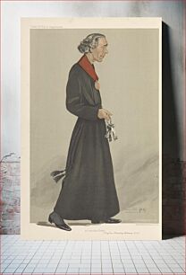 Πίνακας, Vanity Fair - Clergy. 'A erudite Dean'.Dr. J. Armitage Robibson. Dean of Westminster. 14 December 1905