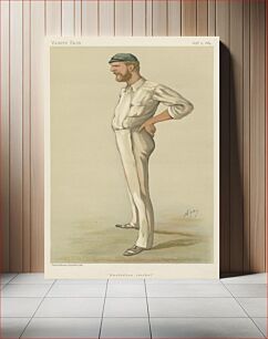 Πίνακας, Vanity Fair - Cricket. 'Australiam cricket.' George John Bonner. 13 September 1884