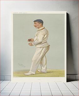 Πίνακας, Vanity Fair - Cricket. 'Father'. Mr. C.M. Wells. 10 July 1907