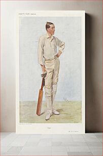 Πίνακας, Vanity Fair - Cricket. 'Reggie'. Reginald Herbert Spooner. 18 June 1906