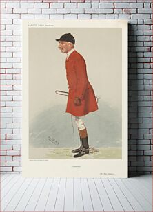 Πίνακας, Vanity Fair - Fox Hunters. 'Cottesmore'. Mr. Evan Hanbury. 5 December 1906