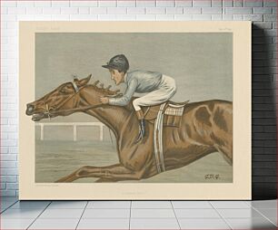 Πίνακας, Vanity Fair: Jockeys; 'An American Jockey', Tod Sloane, May 25, 1899