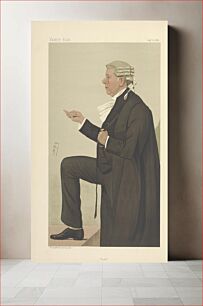Πίνακας, Vanity Fair: Legal; 'York', Frank Lockwood, August 20, 1887