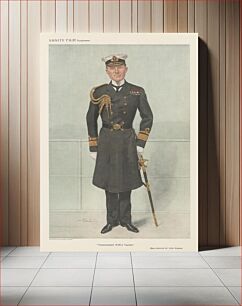 Πίνακας, Vanity Fair: Military and Navy; 'Commodore H.M.'s Yachts', Rear Admiral Sir Colin Keppel