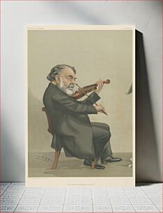 Πίνακας, Vanity Fair: Musicians; 'The Last of a Classic School', Joseph Joachim, January 5, 1905
