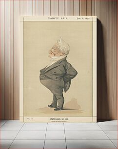 Πίνακας, Vanity Fair: Royalty; 'Faute-de-Mieux-Premier', M. Louis Adolphe Thiers, January 6, 1872