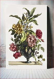 Πίνακας, Vase of Flowers (1660) by Jean Baptiste Monnoyer