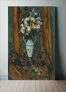 Πίνακας, Vase of Flowers (1900-1903) by Paul Cézanne