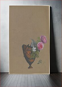 Πίνακας, Vase of Flowers by Anonymous, French, 19th century