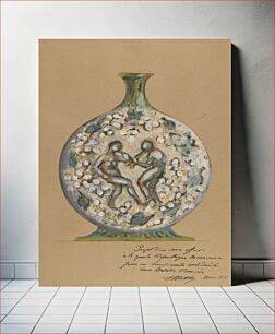 Πίνακας, Vase with Dancing Figures, Andr Metthey