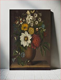 Πίνακας, Vase with flowers by Magdalene Margrethe Bärens