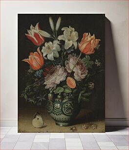 Πίνακας, Vase with flowers, Jan Brueghel I