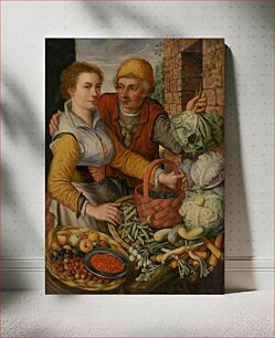 Πίνακας, Vegetable seller, Joachim Beuckelaer