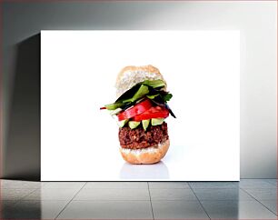 Πίνακας, Vegetarian Burger Χορτοφαγικό Burger