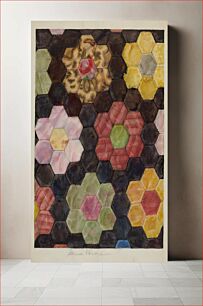 Πίνακας, Velvet Pieced Quilt (c. 1938) by Cora Parker