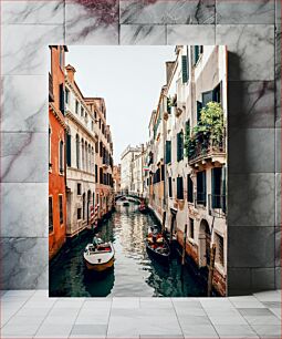 Πίνακας, Venetian Canal Scene Σκηνή Ενετικού Καναλιού