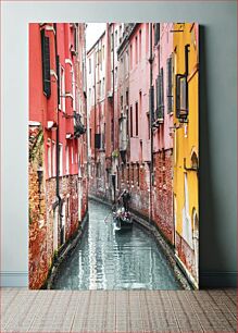 Πίνακας, Venetian Canal with Gondola Ενετικό κανάλι με γόνδολα