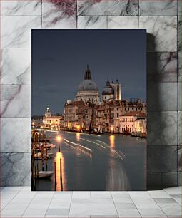 Πίνακας, Venetian Canals at Dusk Ενετικά κανάλια στο σούρουπο