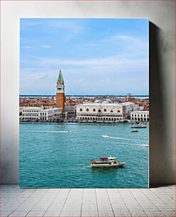 Πίνακας, Venetian Waterfront with Historical Buildings Ενετική προκυμαία με ιστορικά κτήρια