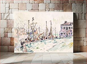 Πίνακας, Venice (1908) by Paul Signac