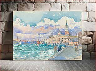 Πίνακας, Venice (ca. 1903) by Henri-Edmond Cross