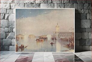Πίνακας, Venice, The Dogana, San Georgio, &c, From the Steps of the Europa