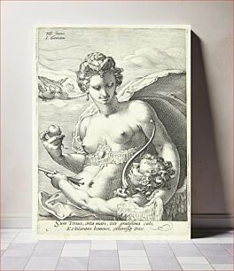 Πίνακας, Venus and Cupid by Hendrick Goltzius
