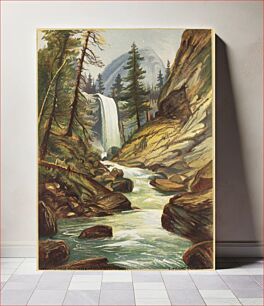 Πίνακας, Vernal Fall, Yosemite Valley, California by Robert D. Wilkie