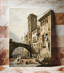 Πίνακας, Verona by George Baxter