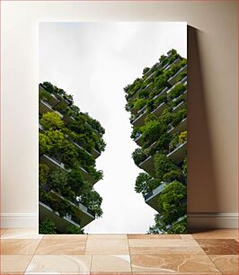 Πίνακας, Vertical Greenery on Buildings Κάθετο πράσινο σε κτίρια